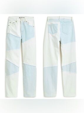 Tractr Patchwork Straight Jeans Size 4/27